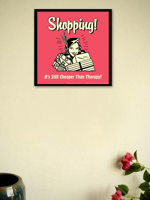 shopping! its still.. framed - wall poster - 964903 - Very Small Image - 1