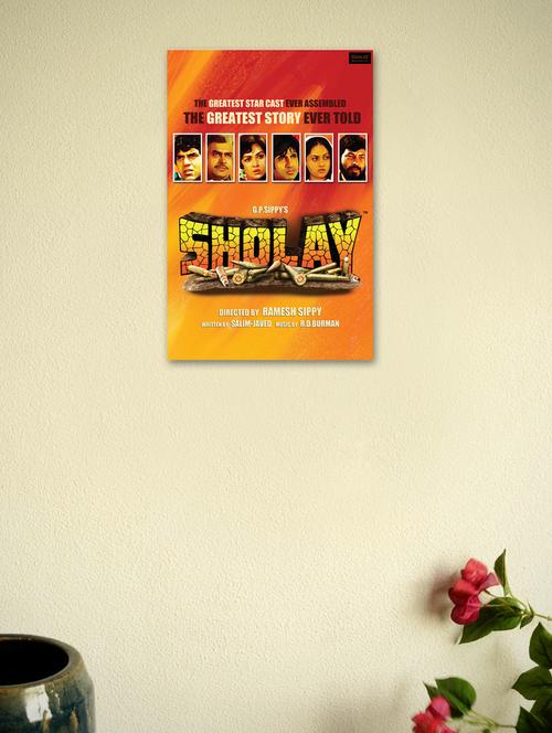sholay movie fine art poster-8 - 965138 - Very Small Image - 1