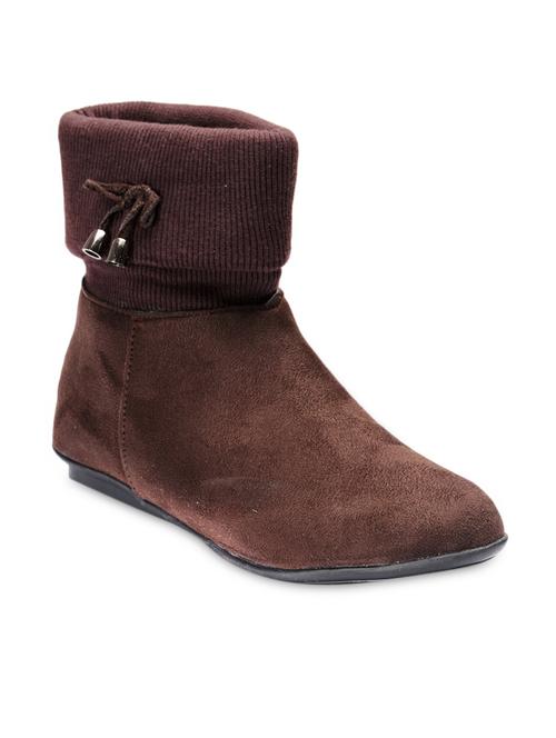 brown suede boots - 9651432 - Very Small Image - 1