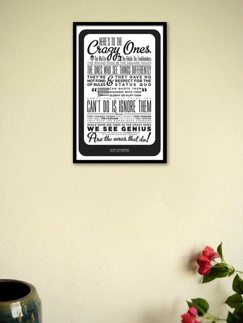 steve jobs think different framed poster - 965184 - Very Small Image - 1