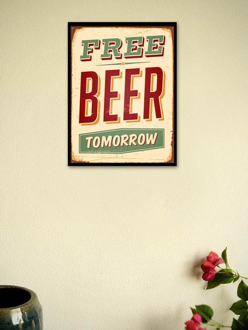 free beer pin up framed poster - 965226 - Very Small Image - 1