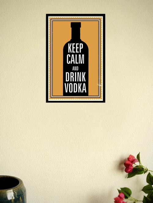 keep calm and drink vodka framed poster - 965274 - Very Small Image - 1