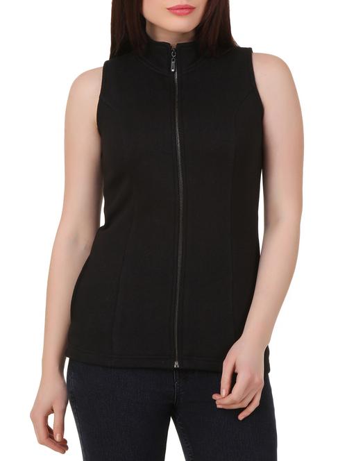 turtle neck zip up jacket - 9652916 - Very Small Image - 1