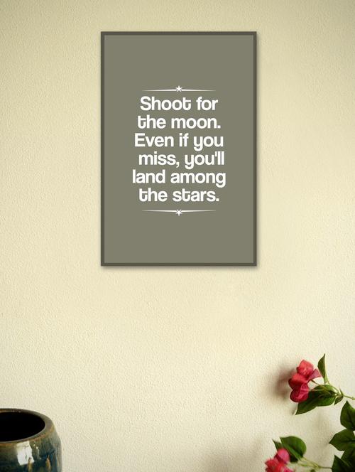 shoot for the moon even if you miss poster - 965318 - Very Small Image - 1