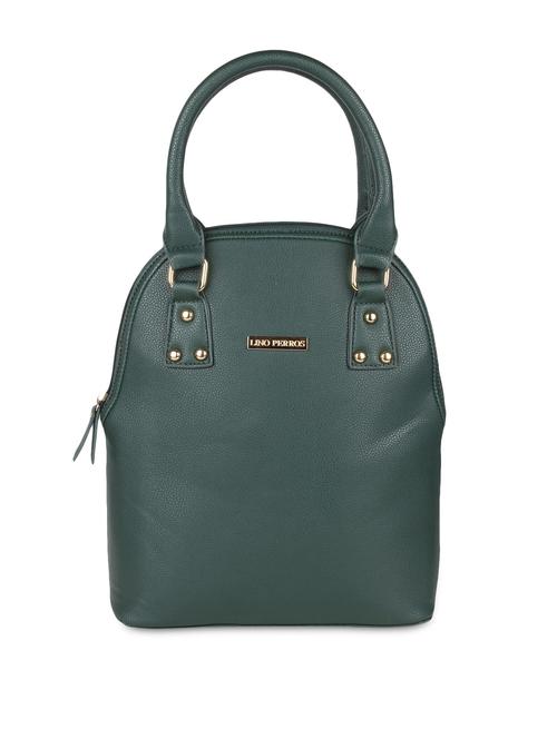 solid teal leatherette handbag - 9653807 - Very Small Image - 1