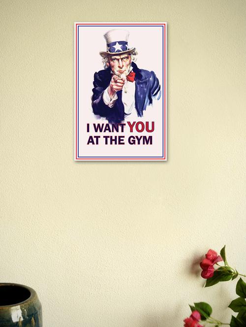 i want you at the gym poster - 965402 - Very Small Image - 1