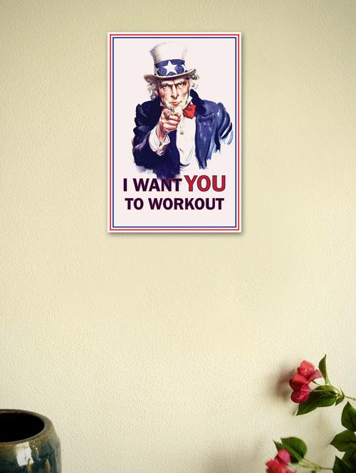 i want you to workout poster - 965403 - Very Small Image - 1