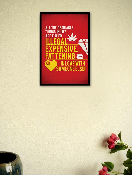 life quotes framed poster - 965428 - Very Small Image - 1
