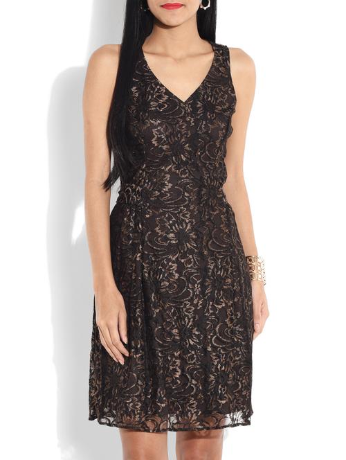 black net sleeveless dress - 9656797 - Very Small Image - 1