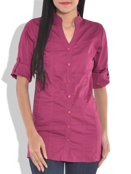 red cotton top - 9659905 - Very Small Image - 1