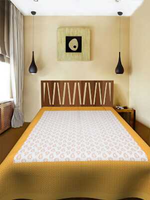 cotton sanganari printed single bedsheets. - 9678342 - Very Small Image - 1
