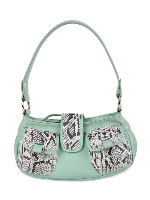 mint snake print leather handbag - 9682698 - Very Small Image - 1