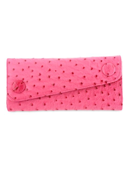 pink textured leatherette wallet - 9683820 - Very Small Image - 1