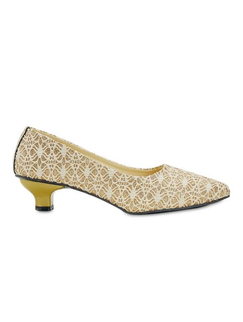 beige faux leather pumps - 9700417 - Very Small Image - 1