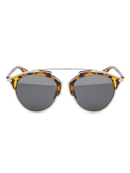 black uv protected sunglass with printed frame - 9701844 - Very Small Image - 1