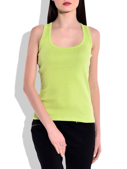 racer back solid camisole - 9721784 - Very Small Image - 1