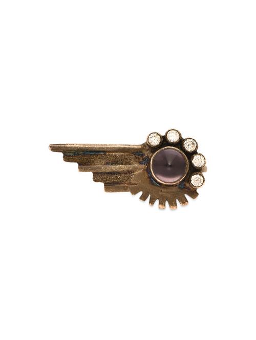 amethyst stone encrusted ring - 9722970 - Very Small Image - 1