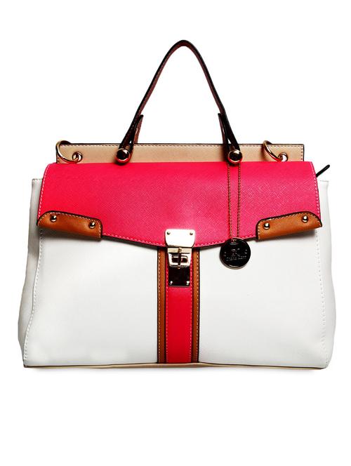 chic contrast structured handbag - 972344 - Very Small Image - 1
