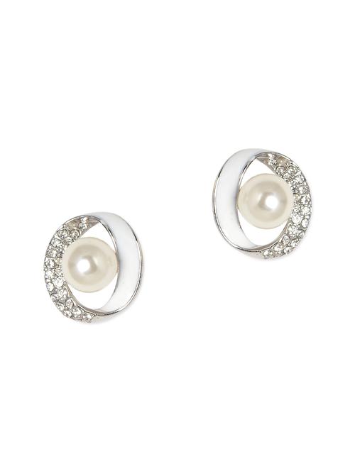twirl pearl studs - 972428 - Very Small Image - 1
