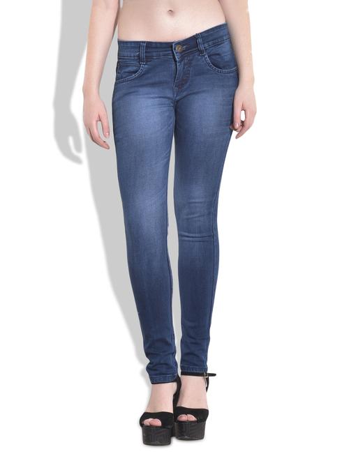 indigo stone washed denims - 9724405 - Very Small Image - 1