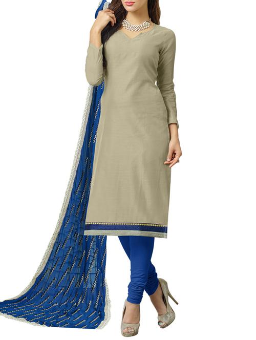 grey and navy blue unstitched suit set - 9728322 - Very Small Image - 1