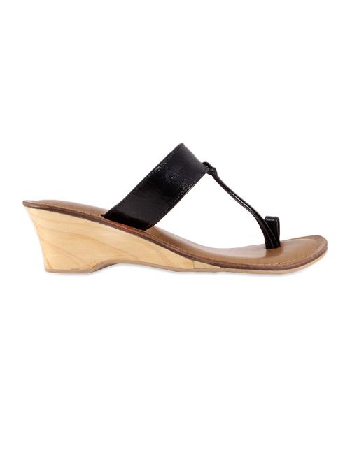 Black slip on wedge - 973337 - Very Small Image - 1