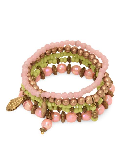multicolored beaded bracelet set - 9735176 - Very Small Image - 1
