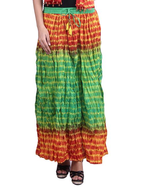 orange & green cotton set - 9738306 - Very Small Image - 1