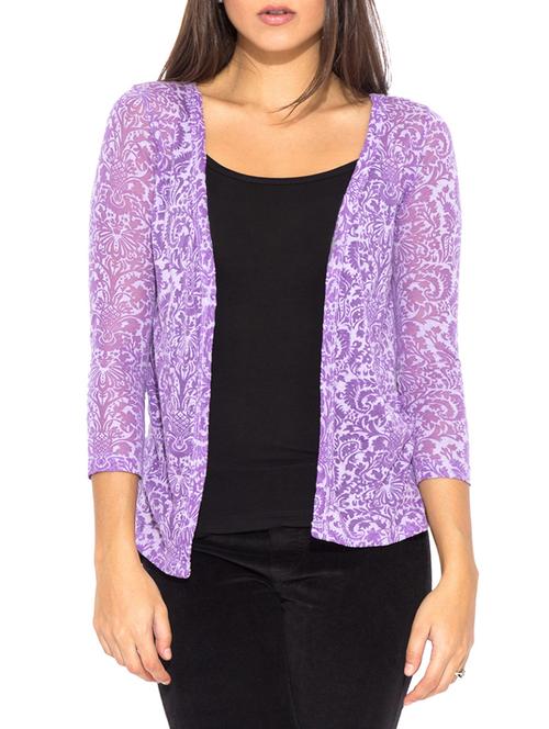 purple coloured shrug - 9738547 - Very Small Image - 1