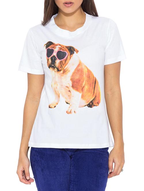 white cotton teeeee - 9738613 - Very Small Image - 1