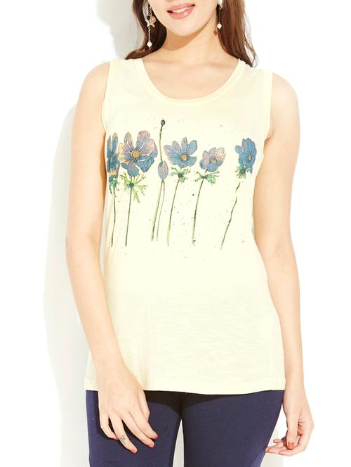 yellow cotton top - 9738778 - Very Small Image - 1
