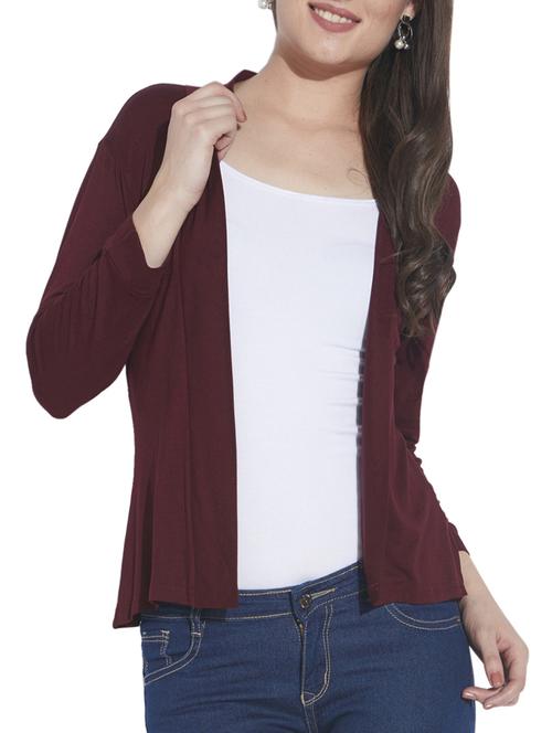 cotton polyester blend shrug - 9738935 - Very Small Image - 1