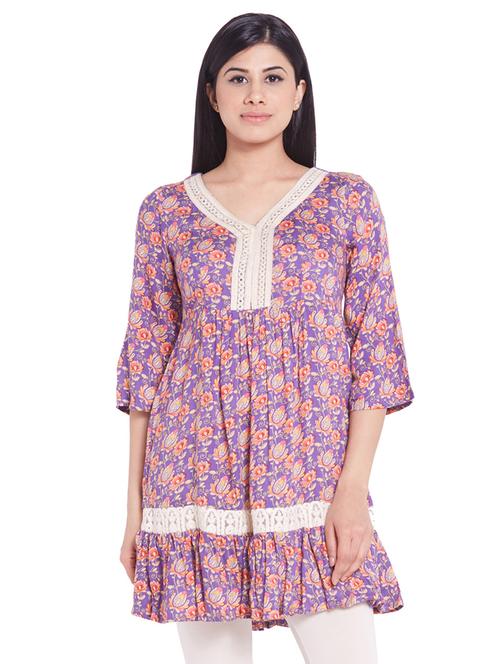 pink kurta - 9738986 - Very Small Image - 1
