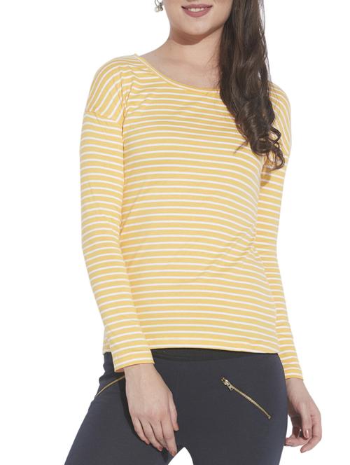 yellow cotton top - 9738990 - Very Small Image - 1