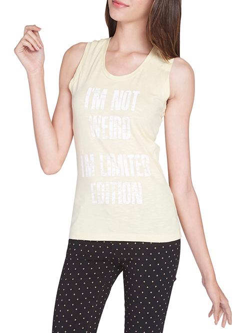 yellow cotton top - 9739111 - Very Small Image - 1