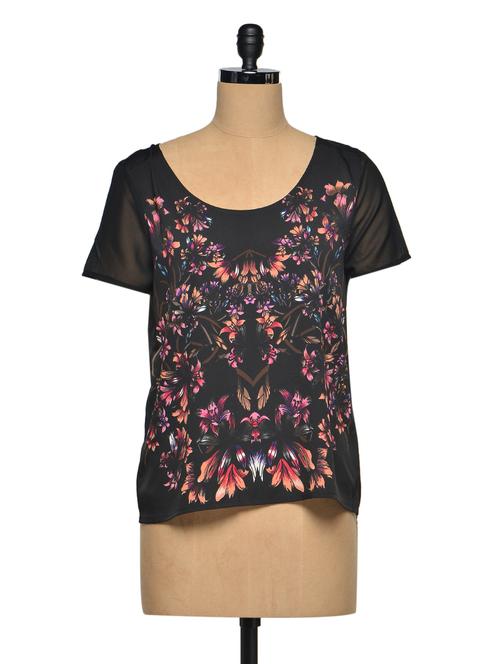 floral printed top - 974978 - Very Small Image - 1