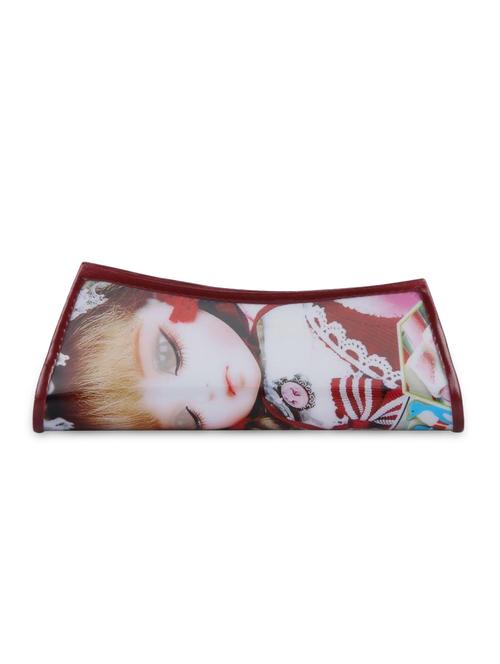 red pu clutch - 9750794 - Very Small Image - 1