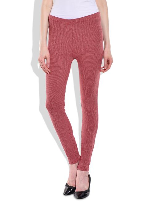 red cotton leggings - 9756624 - Very Small Image - 1