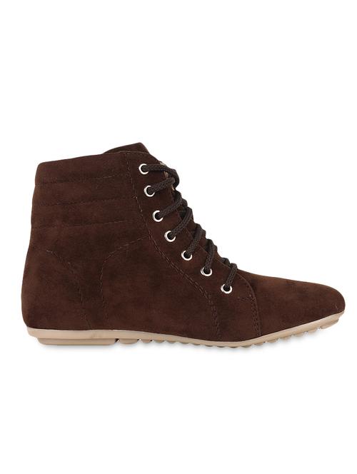 brown suede boot - 9756779 - Very Small Image - 1