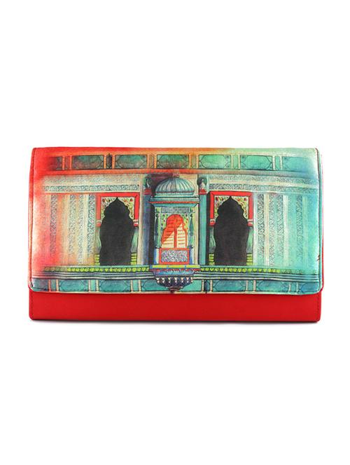 gold embellished brocade clutch - 9758322 - Very Small Image - 1