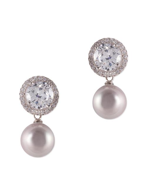 pearine metal drop earrings - 9761205 - Very Small Image - 1
