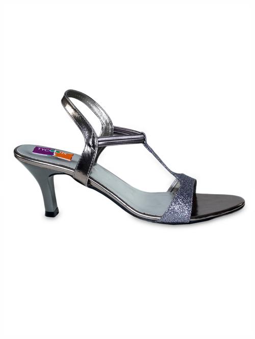 silver Patent Leather sandal - 9768727 - Very Small Image - 1