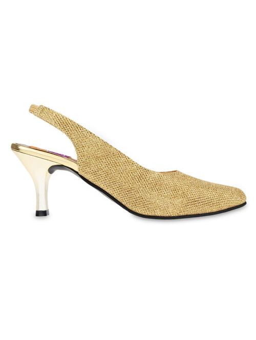 gold Synthetic Leather sandal - 9768732 - Very Small Image - 1