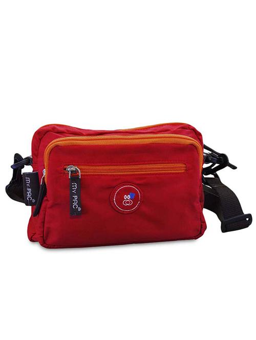 red color waterproof sling bag - 9769516 - Very Small Image - 1