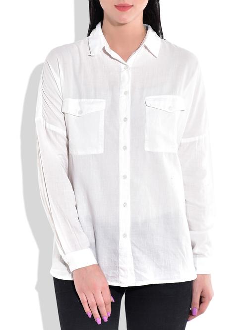 plain white shirt - 9770496 - Very Small Image - 1