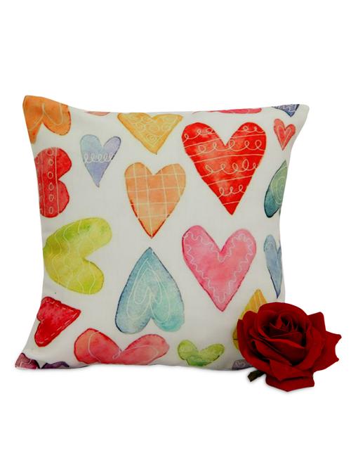 heart print cushion for valentine - 977331 - Very Small Image - 1
