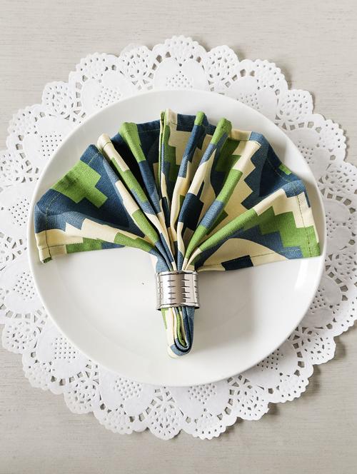 printed dinner napkins set (set of 6) - 978508 - Very Small Image - 1