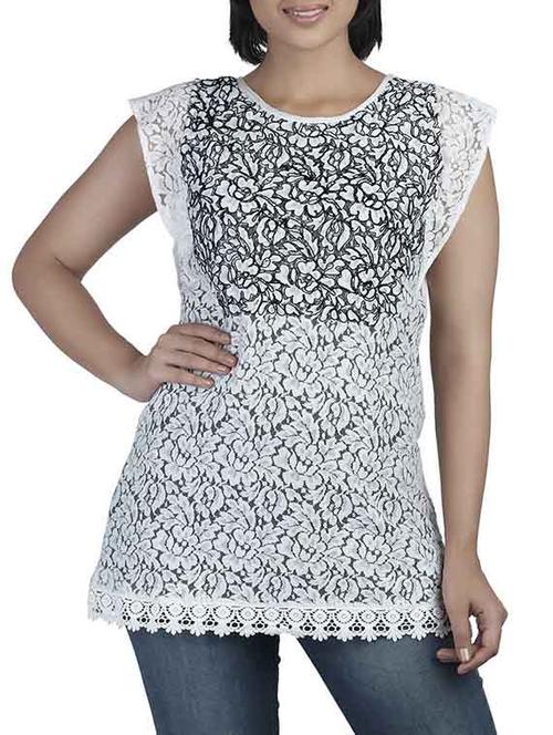 white nylon top - 9792177 - Very Small Image - 1