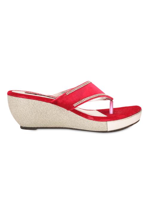 red velvet wedges - 9794100 - Very Small Image - 1