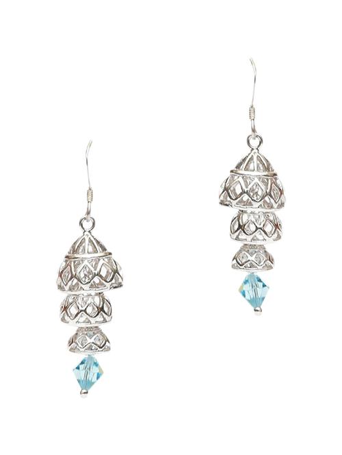 silver pure silver earring - 9794151 - Very Small Image - 1